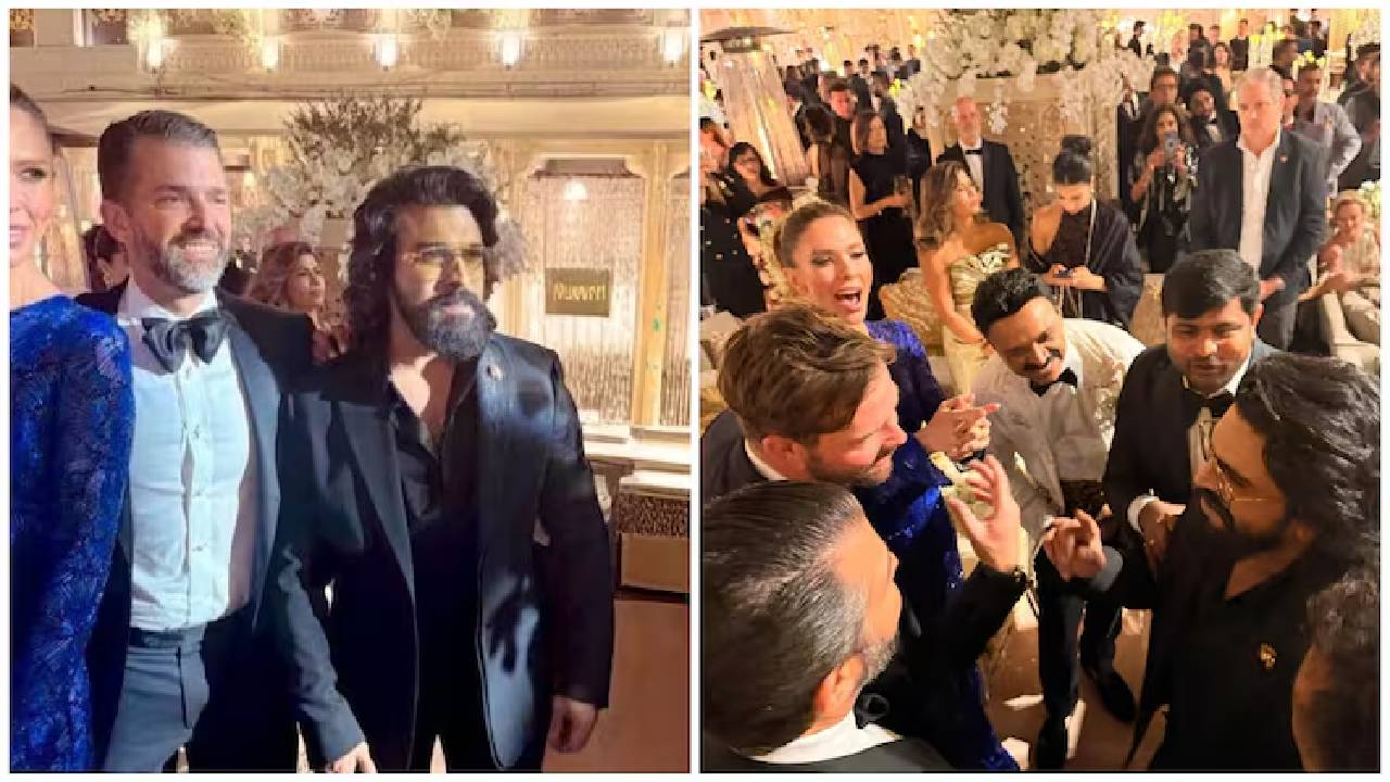 ಭಾರತದ ವಿವಾಹ ಸಮಾರಂಭದಲ್ಲಿ ಪಾಲ್ಗೊಂಡ ಟ್ರಂಪ್ ಜೂನಿಯರ್