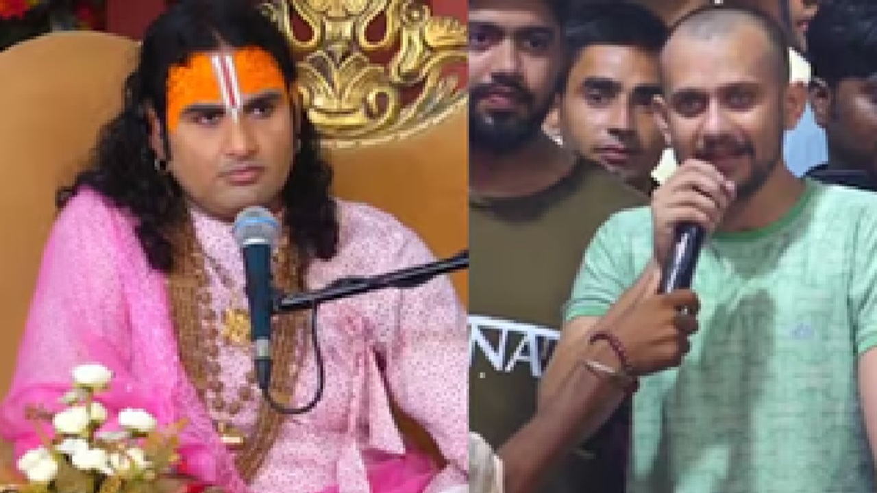 ಗುರೂಜಿ ಎದುರು ಭಕ್ತನ ವಿಚಿತ್ರ ಗೋಳಾಟ! ಈ ವಿಡಿಯೊ ನೋಡಿ
