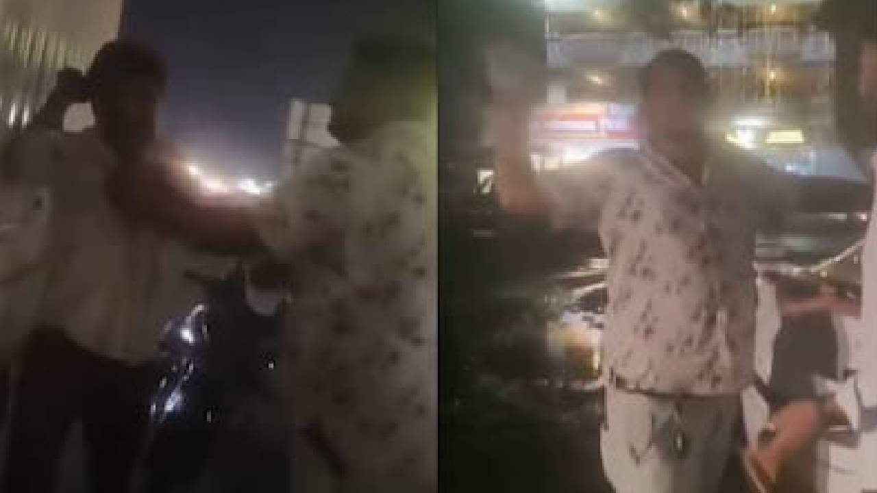 Viral Video: ಕ್ಯಾಬ್ ಚಾಲಕನಿಗೆ ಹಿಗ್ಗಾಮುಗ್ಗಾ ತಳಿಸಿದ ಪ್ರಯಾಣಿಕ; ಶಾಕಿಂಗ್‌ ವಿಡಿಯೋ ವೈರಲ್