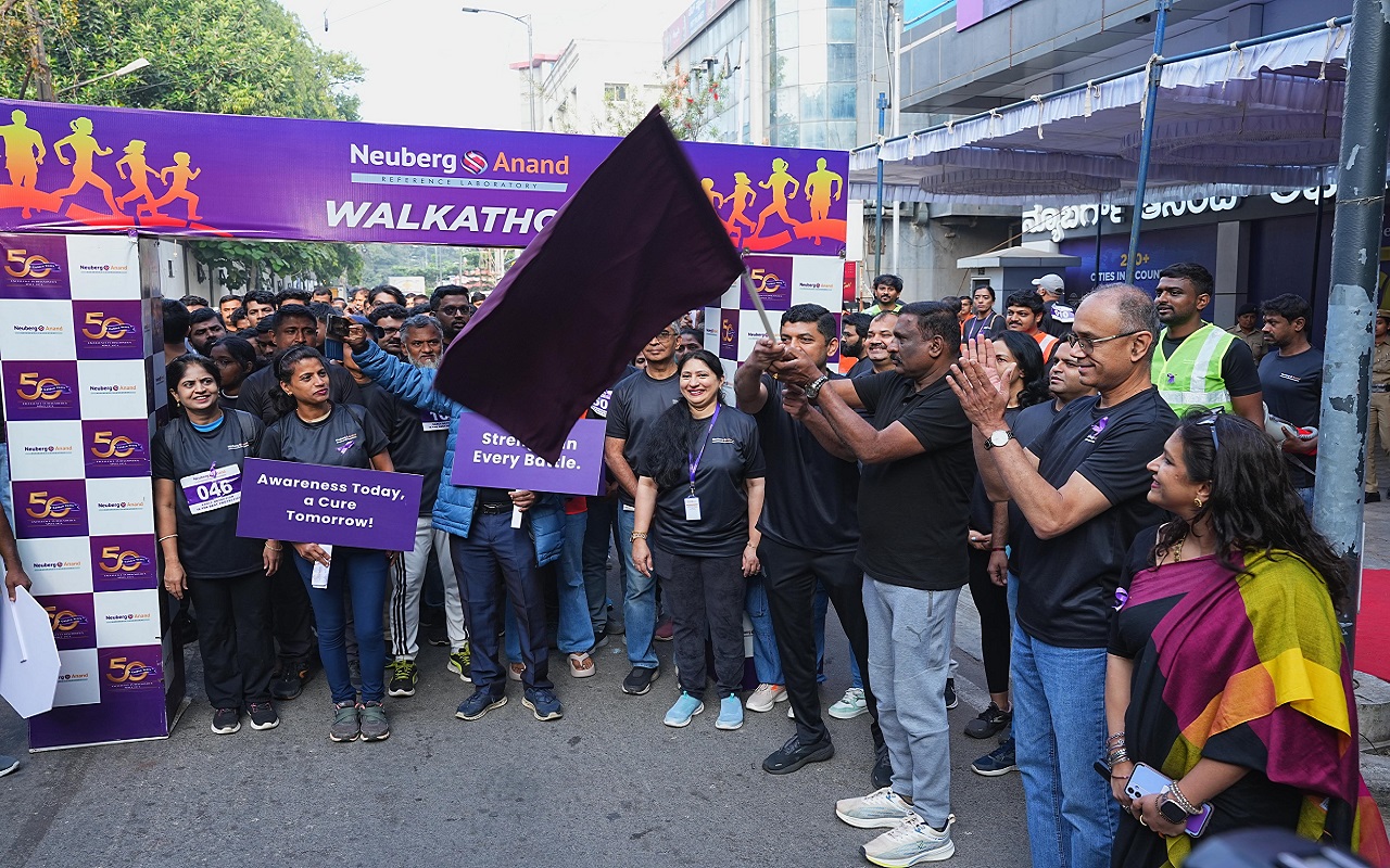 ಬೆಂಗಳೂರಿನಲ್ಲಿ ಕ್ಯಾನ್ಸರ್ ಜಾಗೃತಿ ವಾಕಥಾನ್ ಆಯೋಜನೆ