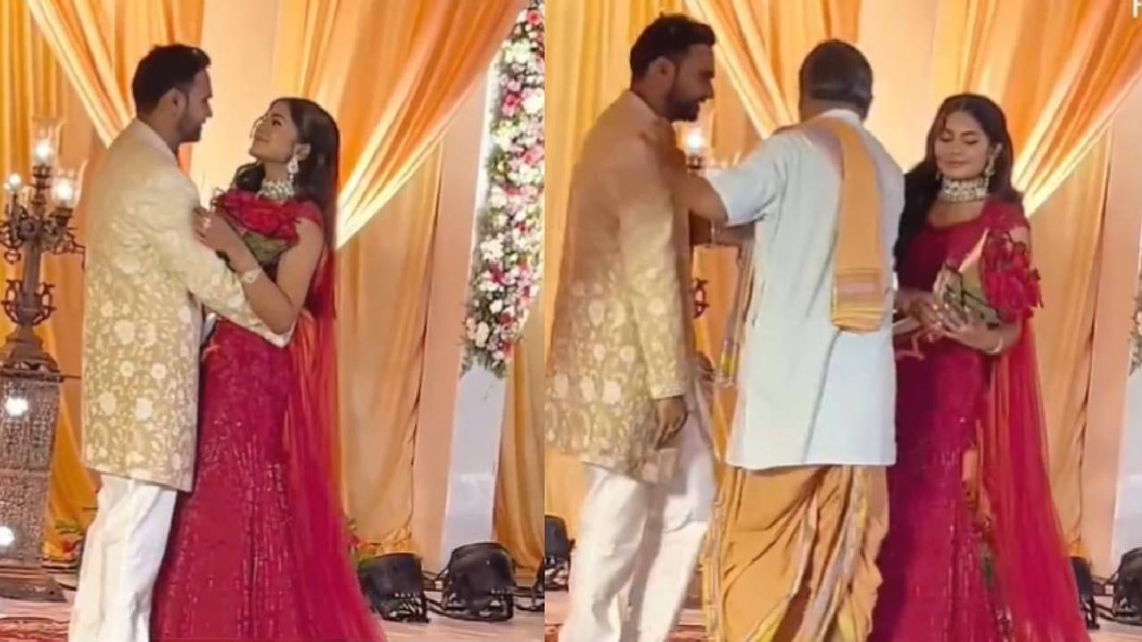 ವಧು-ವರನ ರೋಮ್ಯಾಂಟಿಕ್ ಸೀನ್ ಗೆ ಕ್ಲಾಸ್ ತೆಗೆದುಕೊಂಡ ಪುರೋಹಿತರು!
