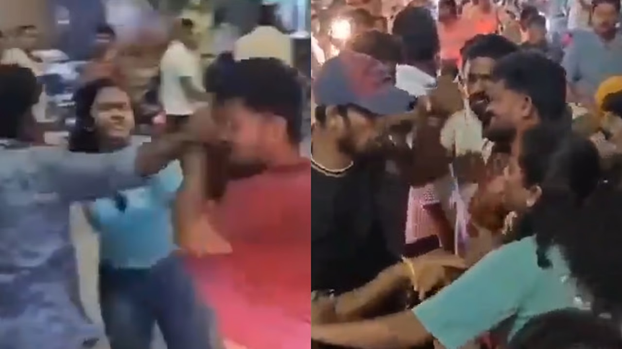 ರಸ್ತೆ ಮಧ್ಯದಲ್ಲೇ ಯುವತಿಗೆ ಕುಡುಕ ಯುವಕನಿಂದ ಕಿರುಕುಳ