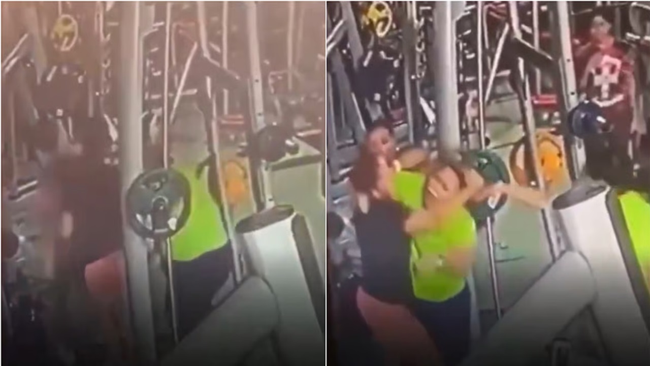 ಜಿಮ್‍ನಲ್ಲಿ ಜಡೆ ಜಗಳ-ಮಾರಾಮಾರಿಯ ವಿಡಿಯೊ ಇಲ್ಲಿದೆ ನೋಡಿ