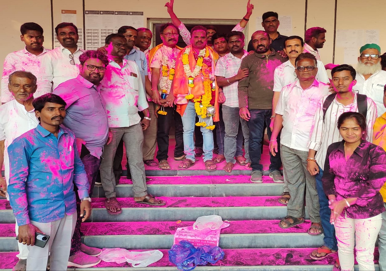 ಮಲ್ಲಪ್ಪ ಸಂಕೀನ್ ಸತತ 2ನೇ ಬಾರಿಗೆ ಜಿಲ್ಲಾಧ್ಯಕ್ಷರಾಗಿ ಆಯ್ಕೆ