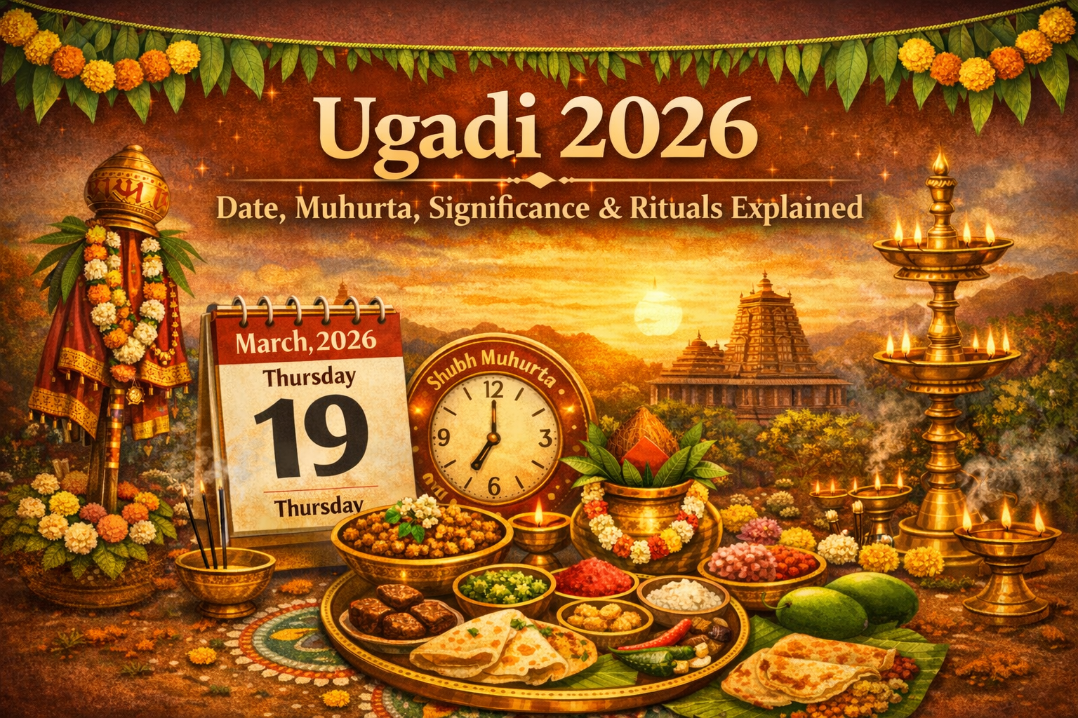 ಯುಗಾದಿ ಹಬ್ಬ ಆಚರಣೆ ಬಗ್ಗೆ ನಿಮಗೆಷ್ಟು ಗೊತ್ತು?